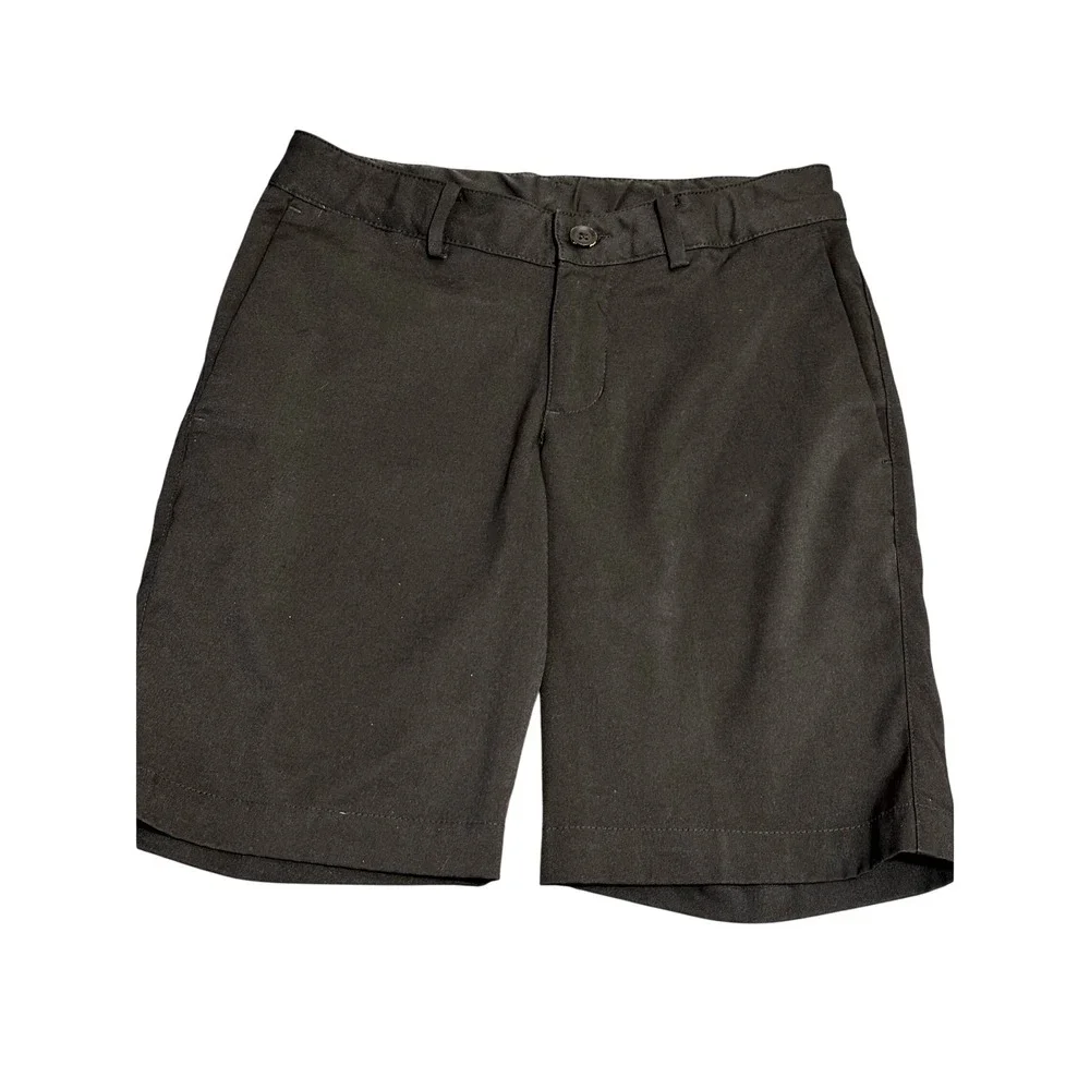 Nike Golf Dri-FIT Shorts Mens Small Black Performance Flat Front 832770-010